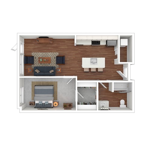 Peloton apartments floor plan